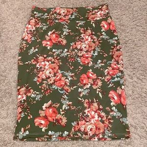 Floral Mini Pencil Skirts